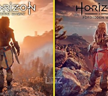 مقایسه‌ی گرافیکی Horizon Forbidden West با بازی نخست