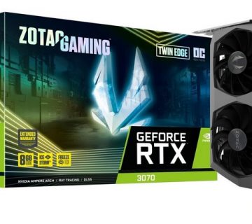معرفی کارت گرافیک ZOTAC GAMING GeForce RTX 3070 Twin Edge OC