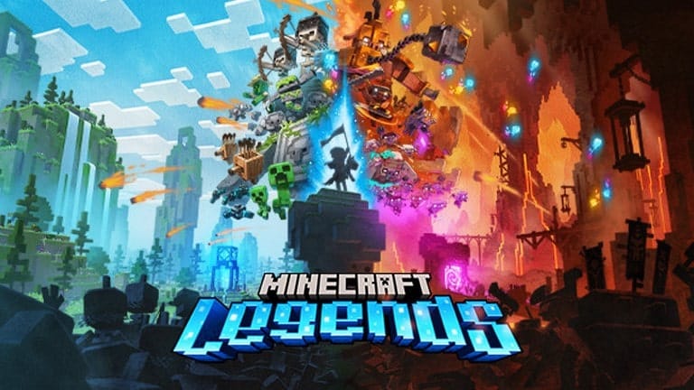 سیستم مورد نیاز برای اجرای بازی Minecraft Legends کاور ماینکرفت لجندز
