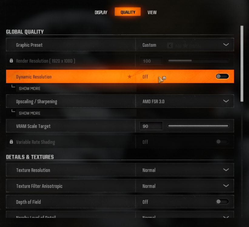 بهترین تنظیمات گرافیکی برای Call of Duty Black Ops 6 (COD BO6)
