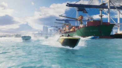 قایق تندرو بازی جی تی ای 6