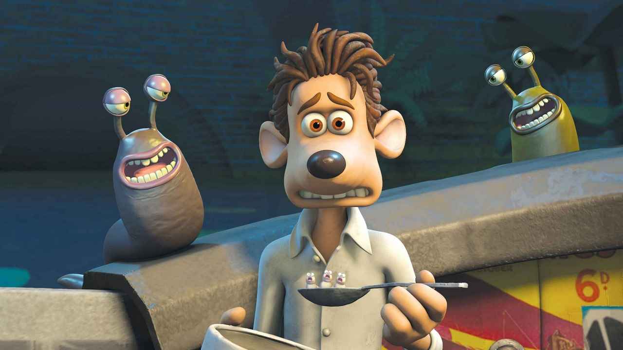 انیمیشن بر آب رفته Flushed Away