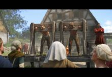 چوبه دار قرون وسطی بازی Kingdom Come: Deliverance 2