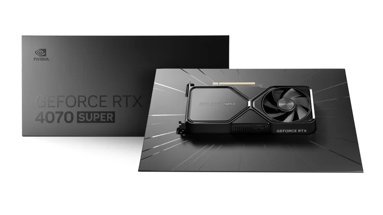 Nvidia RTX 4070 Super در نمایشگاه Nvidia