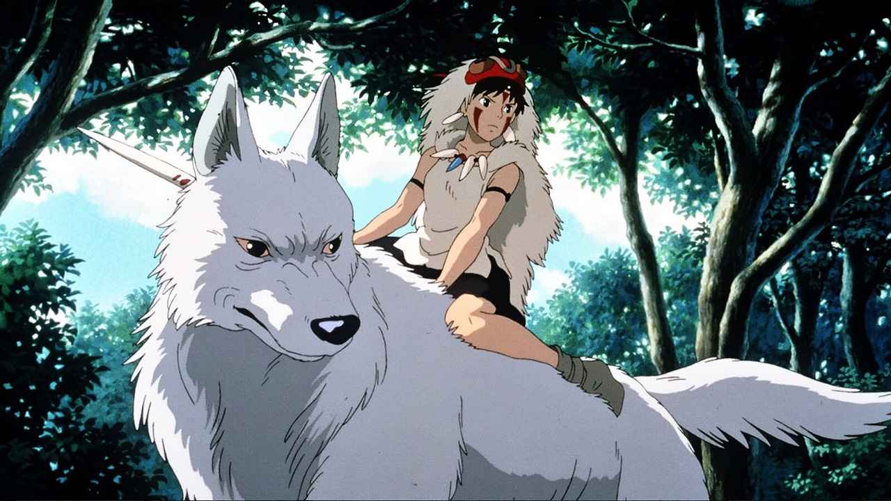 انیمه شاهزاده مونونوکه (Princess Mononoke)