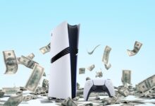 پلی استیشن 5 پرو پس زمینه دلار