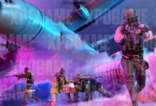 A group of people in military gear