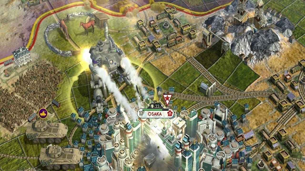 گیم پلی بازی استراتژی Civilization V