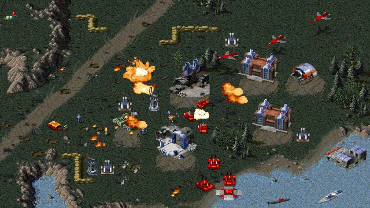 گیم پلی بازی استراتژی Command & Conquer: Red Alert