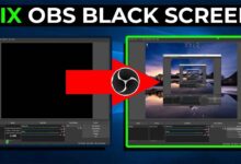 حل مشکل صفحه سیاه در OBS | چگونه این مشکل را حل کنیم؟
