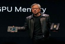 مدیرعامل انویدیا در حال کنفرانس درباره پردازنده های گرافیکی انویدیا