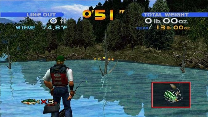 بازی SEGA Bass Fishing - شبیه‌ساز ماهیگیری