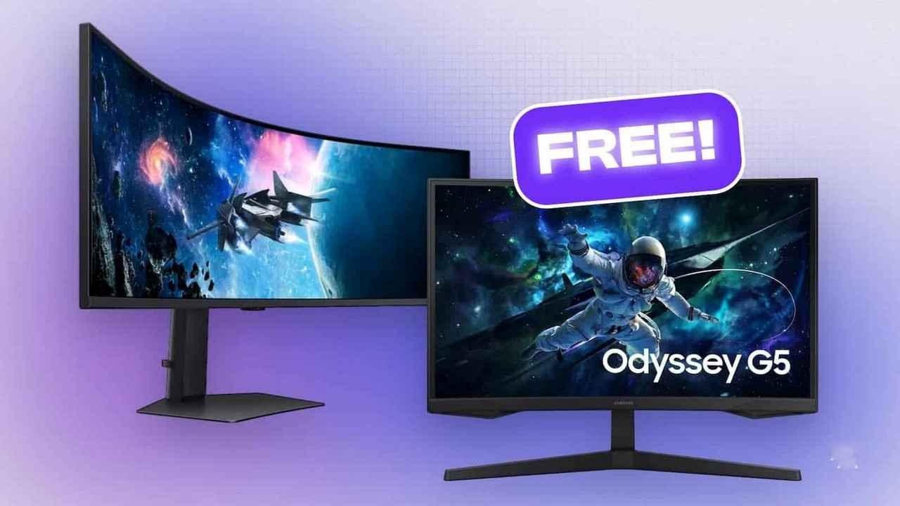 سامسونگ با این پیشنهاد یک مانیتور رایگان Odyssey G55C سایز 27 اینچ به شما هدیه می‌دهد