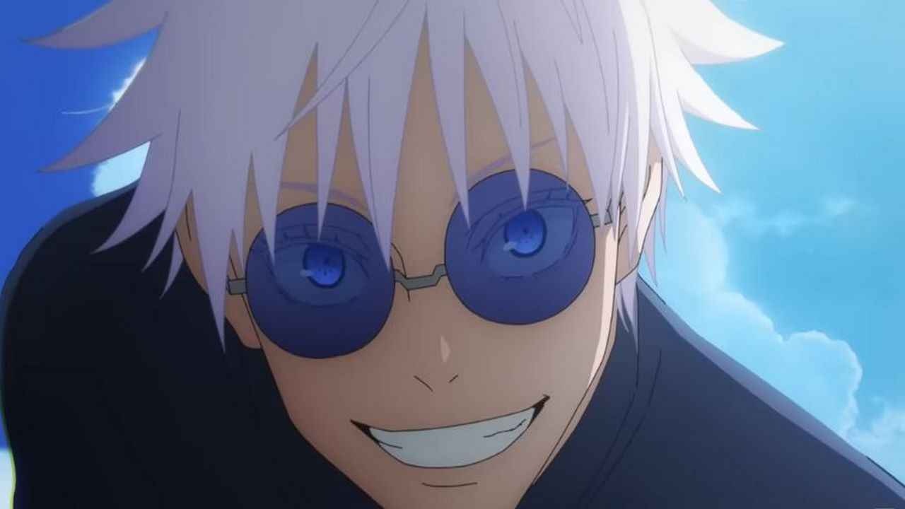 شخصیت ساتورو گوجو از انیمه Jujutsu Kaisen (2020)