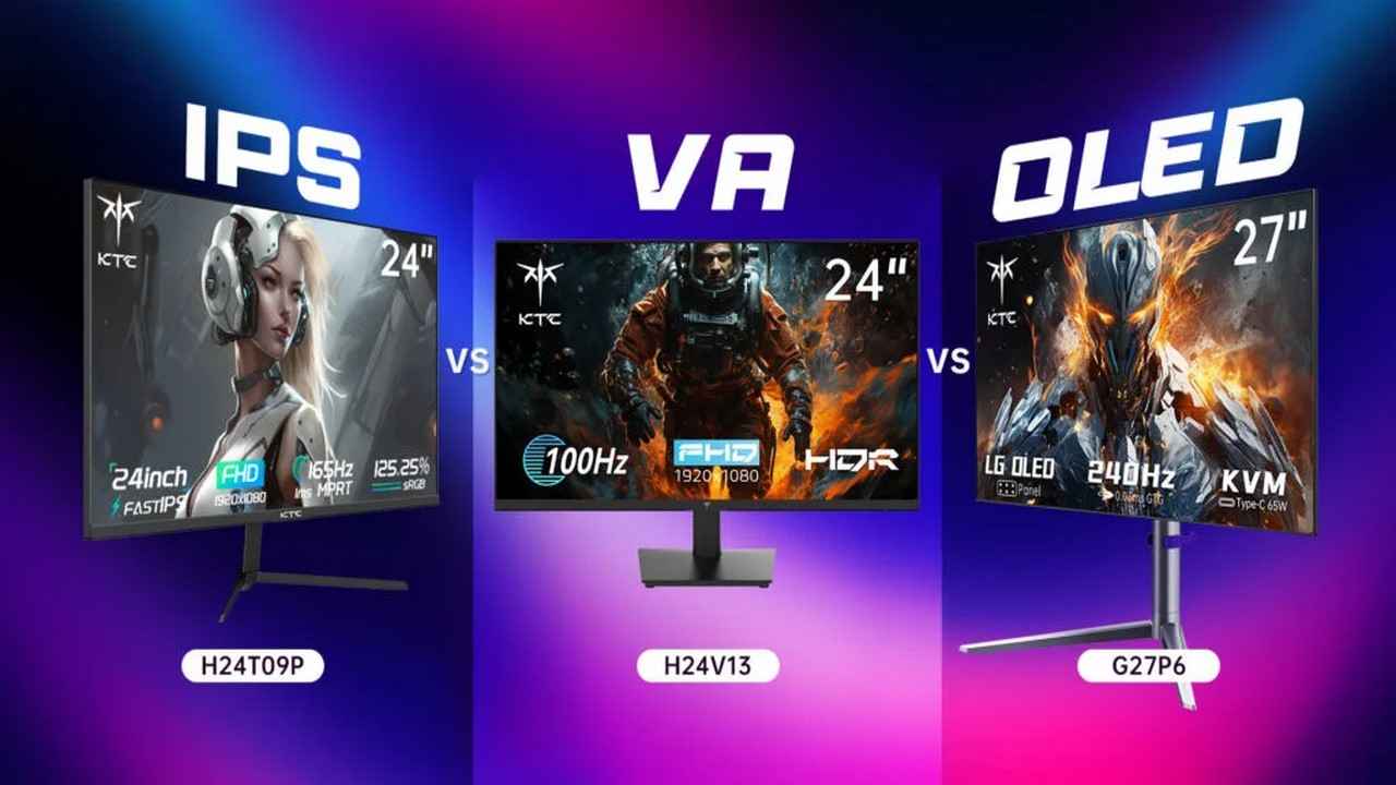 مدل‌های مختلف‌ مانیتور