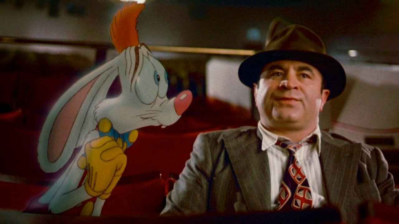 باب هاسکینز در نقش ادی ولیانت و راجر ربیت در فیلم «چه کسی برای راجر رابیت پاپوش دوخت؟»