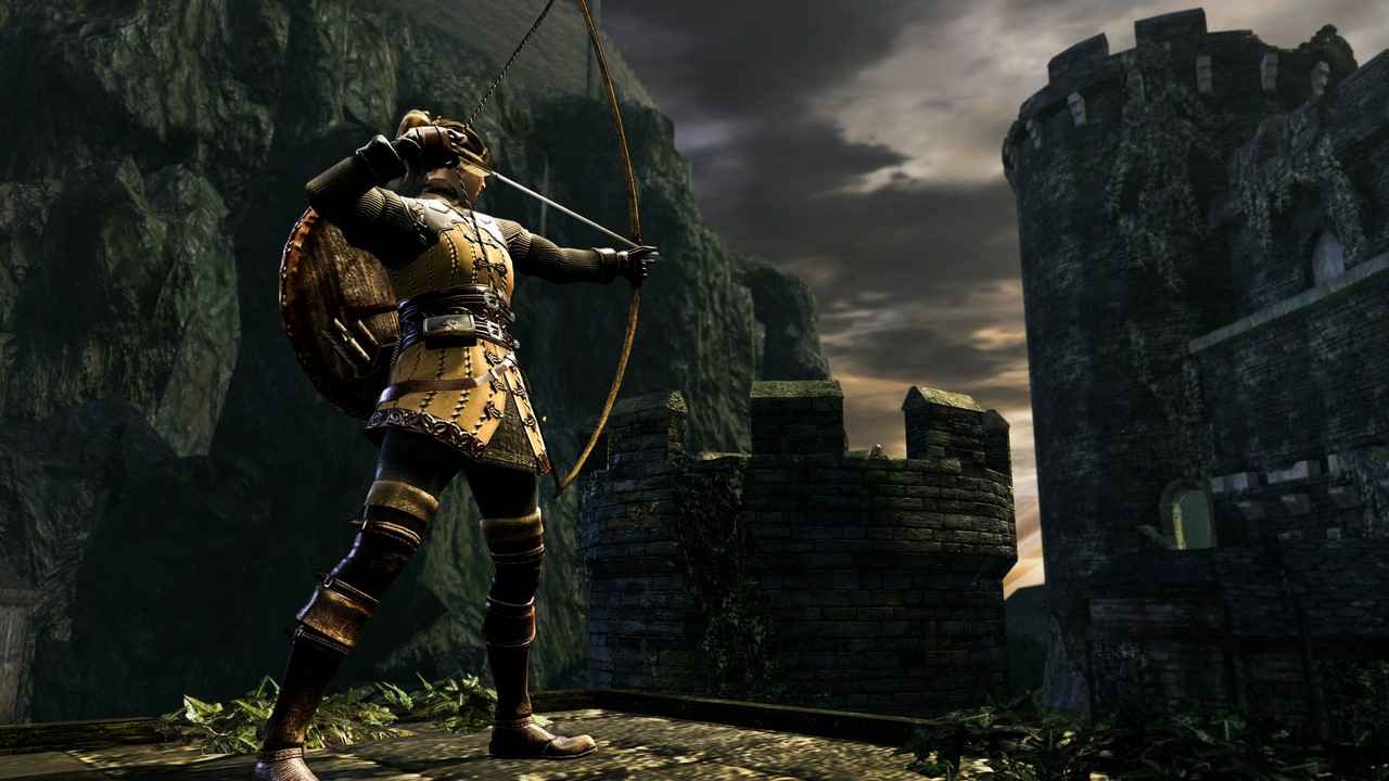 شخصیت زن کماندار بازی Dark Souls
