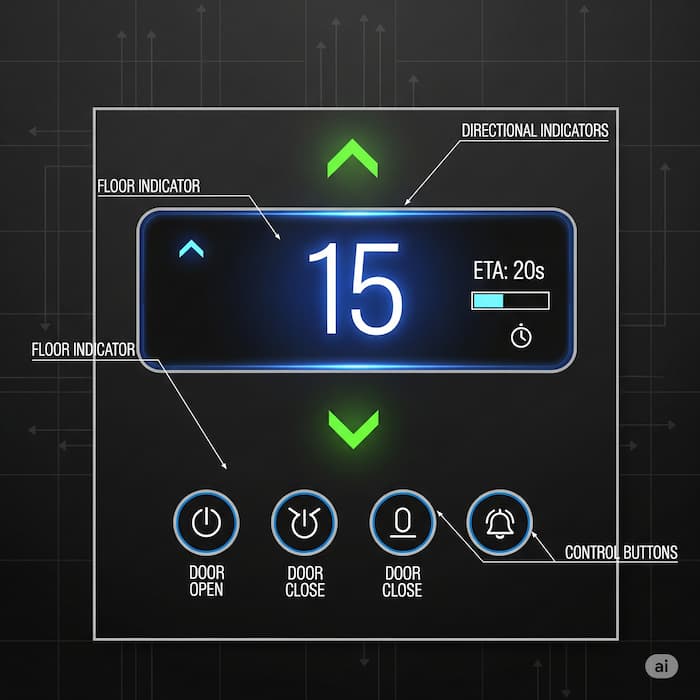نمایشگر آسانسور