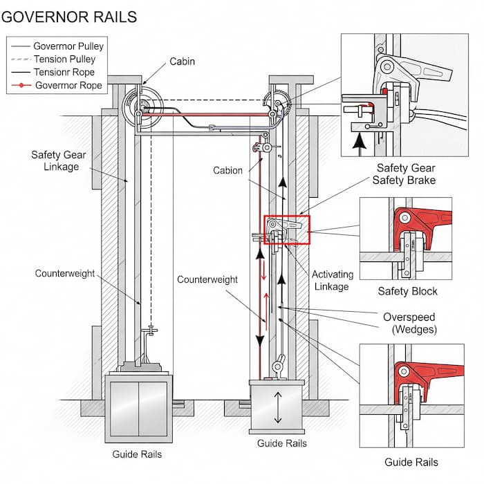 ریل آسانسور