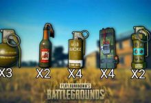 آموزش استفاده از نارنجک‌ها در بازی پابجی موبایل