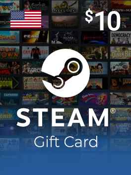 گیفت کارت 10 دلاری استیم آمریکا