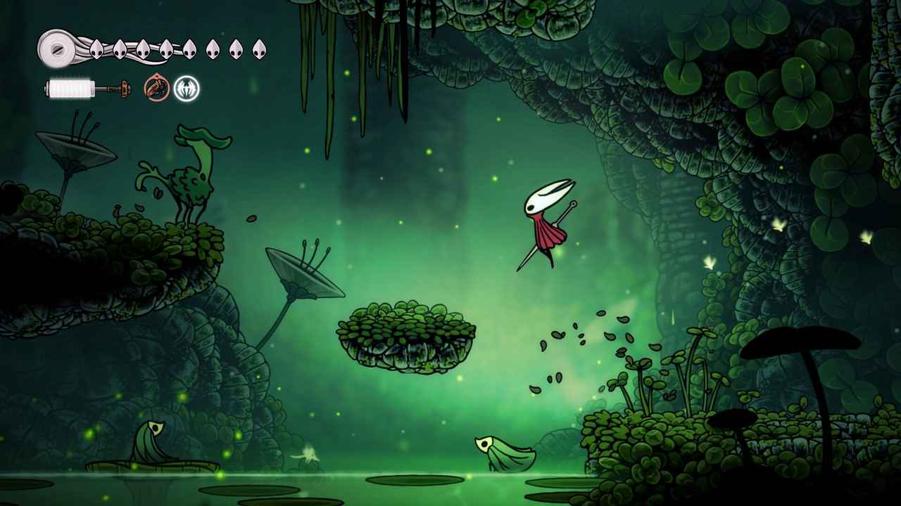 زیبایی مسحور کننده Hollow Knight: Silksong، بی‌خود نیست که تیم چری مثل گیلاس روی کیک به عاشقان گیم چشمک می‌زند