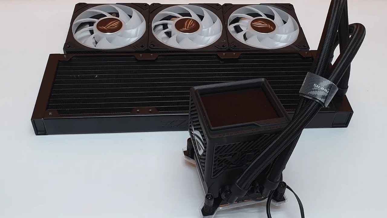 خنک‌کننده مایع ASUS ROG Ryujin III 360 ARGB Extreme