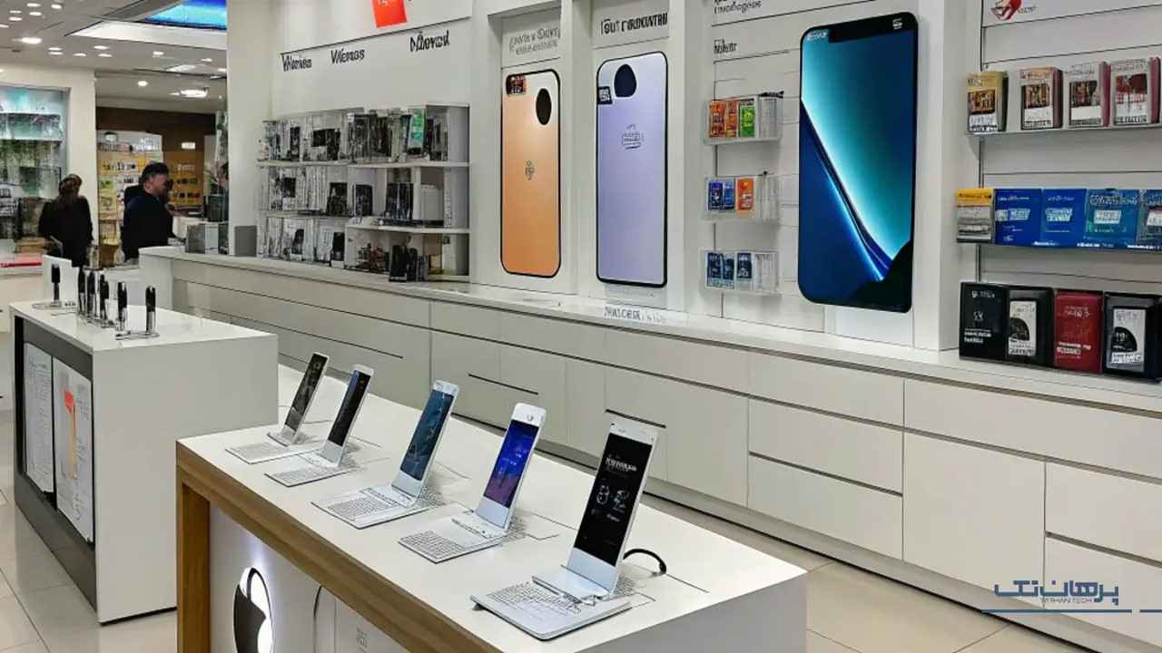 برندهای مختلف موبایل