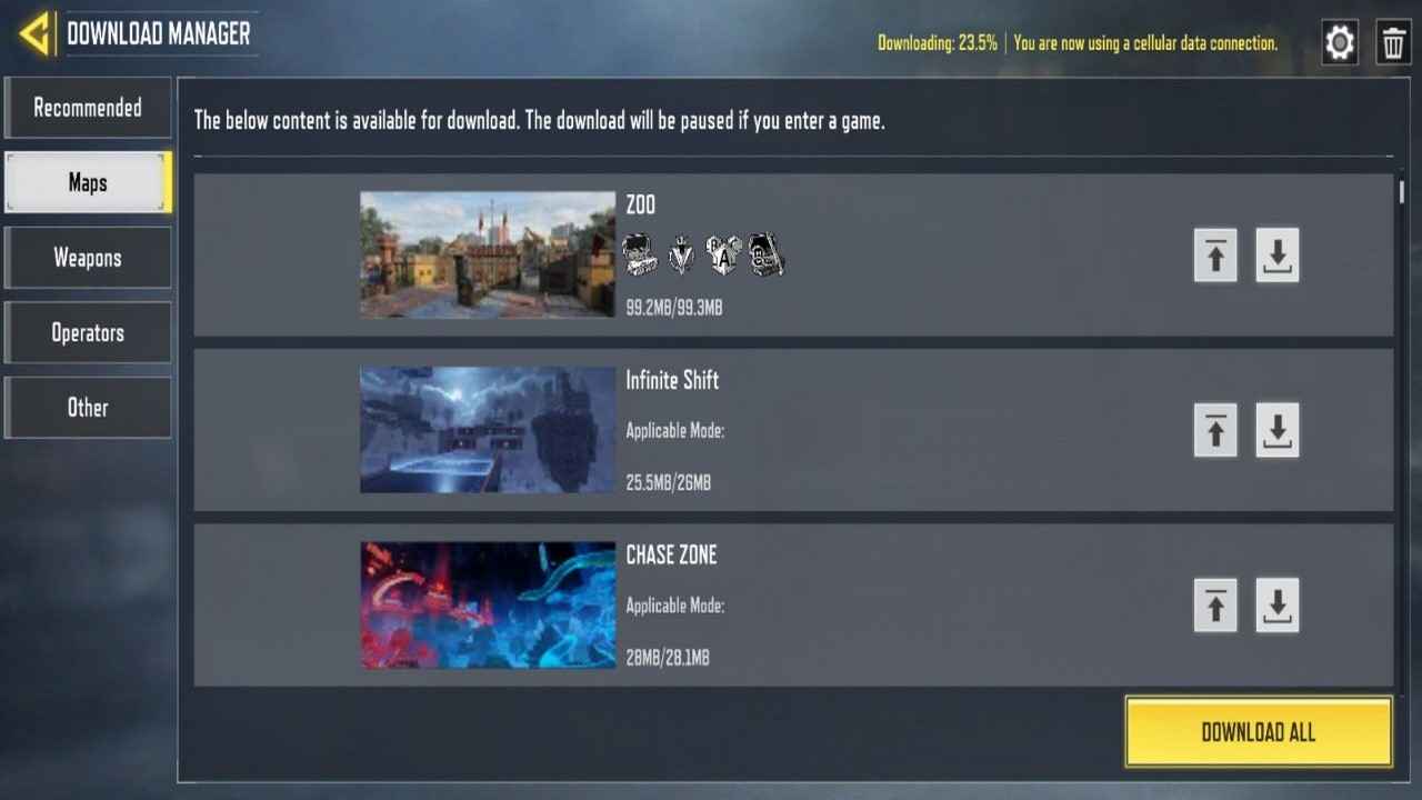 سی پی کالاف دیوتی موبایل