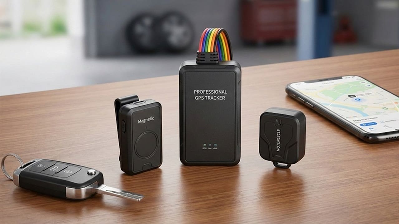 ردیاب حرفه ای خودرو و موتورسیکلت بهمراه ردیاب پرتال