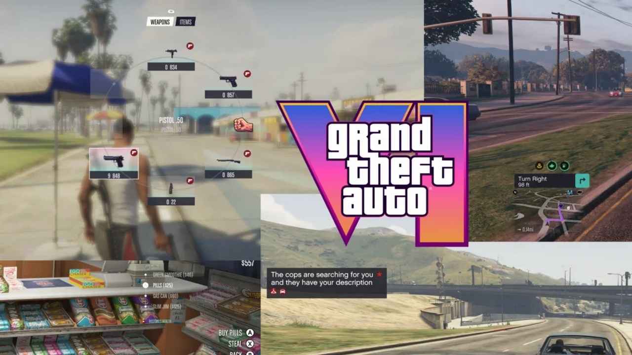 ماد GTA VI HUD جی تی ای وی
