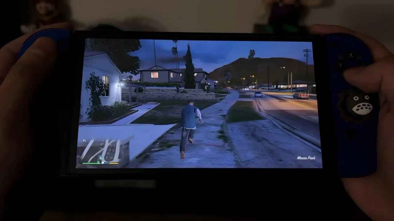 اجرای موفق GTA 5 روی نینتندو سوییچ