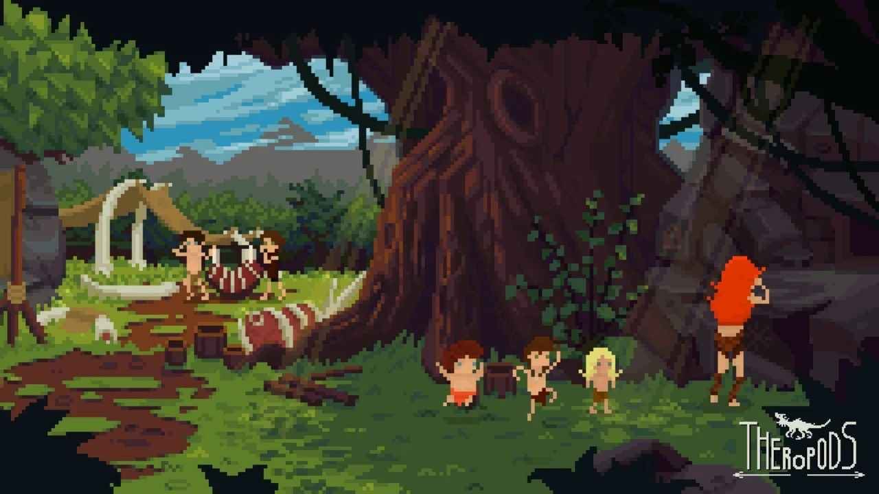 محیط بازی Theropods